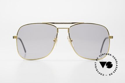 Dunhill 6038 Gold-Plated Titanium Frame 80's, this Dunhill model is at the top of the eyewear sector, Made for Men