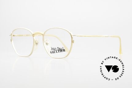 Jean Paul Gaultier 55-1271 Gold-Plated Vintage Glasses, a timeless classic (top-notch) GP = GOLD PLATED!, Made for Men and Women