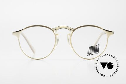 Jean Paul Gaultier 57-0174 Rare 90's Panto Eyeglasses, classic 'panto style' refined as unique designer piece, Made for Men and Women