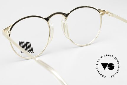 Jean Paul Gaultier 57-0174 Rare 90's Panto Eyeglasses, the frame (size 50-21) is made for lenses of any kind, Made for Men and Women