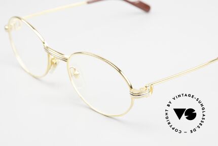 Cartier Saint Honore - S 22ct Gold-Plated Eyeglasses, NO RETRO specs; but a 25 years old ORIGINAL, rarity, Made for Men and Women