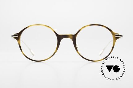 USh by Yuichi Toyama Luc High-End Round Men's Specs, top-notch designer glasses made of ß-beta-titanium, Made for Men