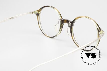 USh by Yuichi Toyama Luc High-End Round Men's Specs, unworn model from 2017 (for design lovers) + orig. case, Made for Men