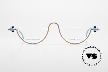 ProDesign 9904 Gail Spence Design Glasses, true vintage aluminium frame - Gail Spence Design, Made for Men and Women