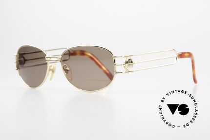 Jean Paul Gaultier 58-5108 Rare Steampunk Sunglasses, incredible TOP craftsmanship (You must feel this!), Made for Men and Women