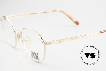 Jean Paul Gaultier 57-3178 22ct Gold-Plated Frame, unworn (like all our old JP Gaultier eyeglasses), Made for Men and Women