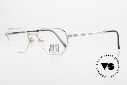 Jean Paul Gaultier 57-4174 Light Titanium Vintage Specs, made in Japan, titanium frame, unisex size 48-18, Made for Men and Women