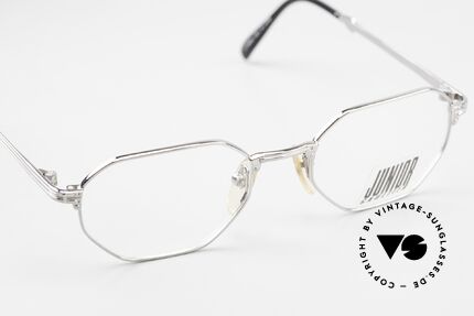 Jean Paul Gaultier 57-4174 Light Titanium Vintage Specs, NO retro specs, but a rare old authentic original, Made for Men and Women