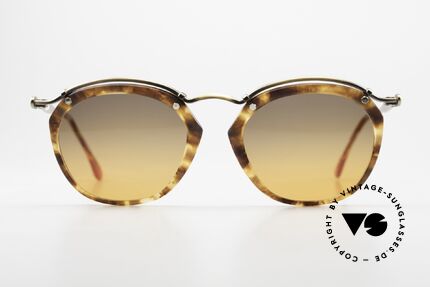 Jean Paul Gaultier 56-1273 True Vintage Sunglasses, Gaultiers interpreation of a "panto sunglasses", Made for Men and Women