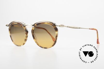 Jean Paul Gaultier 56-1273 True Vintage Sunglasses, interesting combination of materials and colors, Made for Men and Women