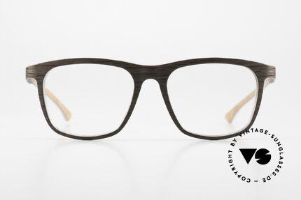 W-Eye Alpha15 Men's Wooden Eyeglasses, actually made from 0.5 mm thick wooden sheets, Made for Men