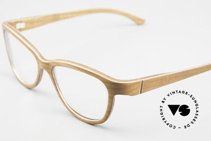 W-Eye Vanessa Ladies Wooden Eyeglasses, unique - thanks to the natural materials used!, Made for Women