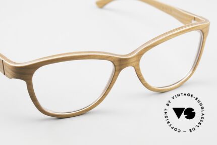 W-Eye Vanessa Ladies Wooden Eyeglasses, feminine frame shape; more like glasses for women, Made for Women