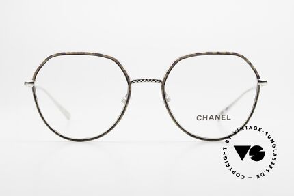 Chanel 2189 Designer Eyewear Luxury, silver/chestnut frame: feminine design; ladies specs!, Made for Women