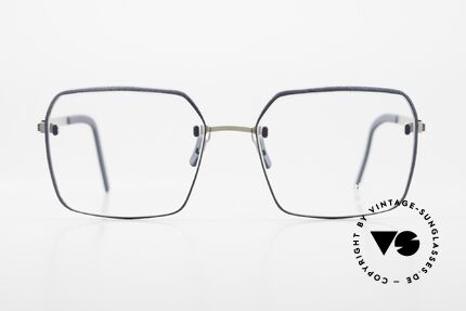 Götti Perspective Bold09 Rimless Glasses 3D Rim, brilliant unisex specs; eye-catching & minimalist, Made for Men and Women