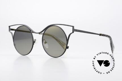 Yohji Yamamoto YY7014 Extravagant Sunglasses, clear, striking shapes; often outsized proportions, Made for Women