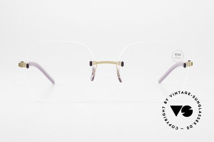 Götti Perspective SF04 Innovative Rimless Glasses, rimless women's specs; eye-catching & minimalist, Made for Women