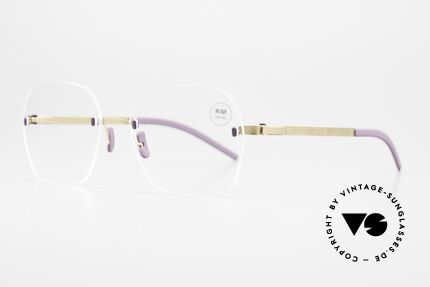 Götti Perspective SF04 Innovative Rimless Glasses, additional "Rim option": edge made of 3D printing, Made for Women