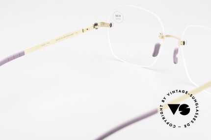 Götti Perspective SF04 Innovative Rimless Glasses, the orig. DEMO lenses can be exchanged as desired, Made for Women