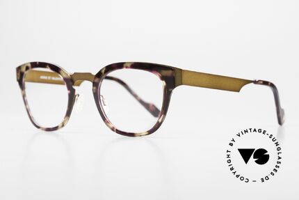 Anne Et Valentin Francesca Material Combination Specs, the couple Anne (artist) and Valentin (optician), Made for Men and Women