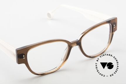 Anne Et Valentin Olympe Brown Pink Translucid, made of energy, light, lines, contrasts & colors, Made for Women