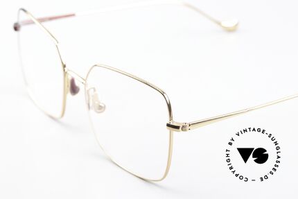 Caroline Abram Valeria Square Metal Frame Ladies, an unworn pair from 2019 for all fashion lovers, Made for Women