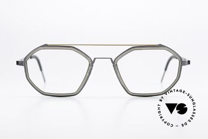 Lindberg 9756 Strip Titanium Nice Color Combination, model 9756, in size 52/21, 135mm temples, color PU16, Made for Men