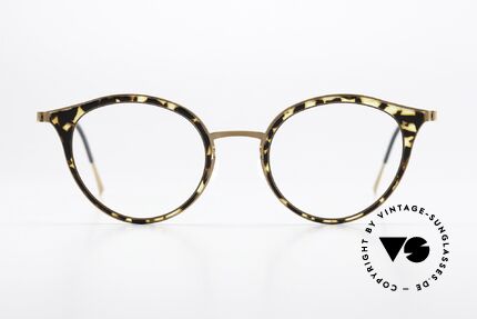 Lindberg 9728 Strip Titanium Very Feminine Frame Design, award-winning model 9738 in size 48-21, color U15, Made for Women