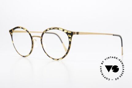 Lindberg 9728 Strip Titanium Very Feminine Frame Design, charming frame design and very interesting coloring, Made for Women