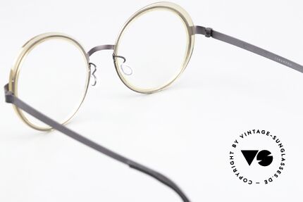 Lindberg 9732 Strip Titanium Round Designer Specs Ladies, orig. DEMO lenses can be replaced with prescriptions, Made for Women