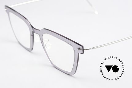 Lindberg 6585 NOW Interesting Designer Eyewear, wafer-thin semi-transparent front = pure lightness!, Made for Men and Women