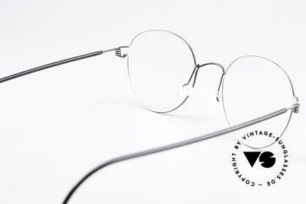 Lindberg Bo Air Titan Rim Panto Glasses Titanium, simple & strong frame: free from screws, rivets & welds, Made for Men and Women