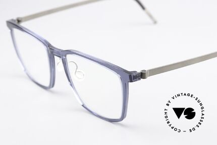 Lindberg 1260 Acetanium Large Vintage Frame Blue, multiple awards; deserves the predicate "VINTAGE"!, Made for Men