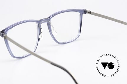 Lindberg 1260 Acetanium Large Vintage Frame Blue, this quality frame can of course be glazed as desired, Made for Men