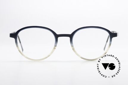 Lindberg 1176 Acetanium Frame From Blue To Gray, designer eyeglass-frame for women and men likewise, Made for Men and Women