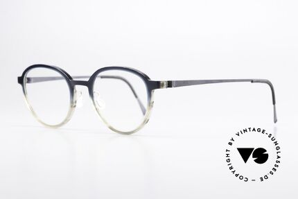 Lindberg 1176 Acetanium Frame From Blue To Gray, model 1176, size 49/20: made of acetate & titanium, Made for Men and Women