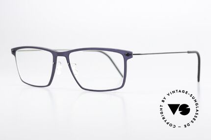 Lindberg 6544 NOW Dark Purple And Dark Gray, high quality composite material & titanium temples, Made for Men and Women