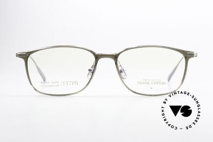 Frank Custom FT7191 Unisex Eyewear Titanium, the Korean eyewear brand in TOP-NOTCH quality!, Made for Men and Women
