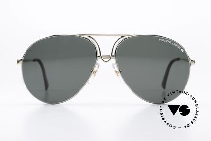 Porsche 5657 Two Sunglasses In One, unworn, LARGE size 63/15, Porsche case included, Made for Men