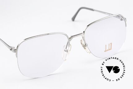 Dunhill 6020 Ruthenium-Plated Eyewear, unworn; like all our rare vintage Alfred Dunhill eyewear, Made for Men