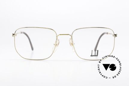 Dunhill 6139 Gold Plated Vintage Frame, classic eyewear design in size 55-19, 140mm, col. 40, Made for Men