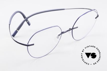 Silhouette 5541 Cosmic Blue Metallic, unworn eyewear from 2018; minimalistic yet elegant, Made for Women