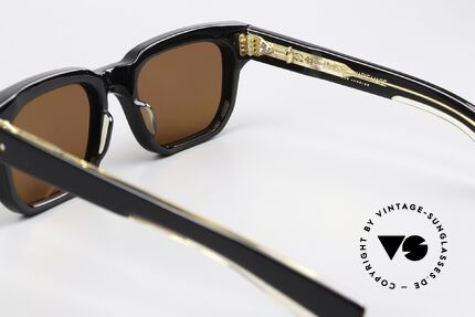 Jacques Marie Mage Plaza Strictly Limited Sunglasses, orig. Name: JMM Plaza - Beluga - Dark Tuscan - Gold, Made for Men