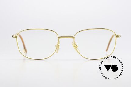 Cartier Segur Luxury Eyewear From 1999, unisex model from the 'Rimmed Edition' by CARTIER, Made for Men and Women