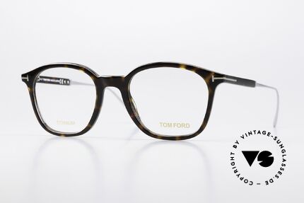 Tom Ford TF5484 Men's Eyewear Titanium Details