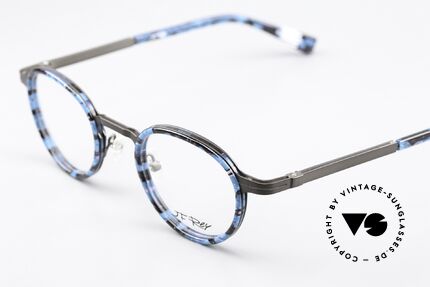 JF Rey JF2677 Colorful Panto Eyeglasses, for minimalist styles and innovative frame materials, Made for Men and Women