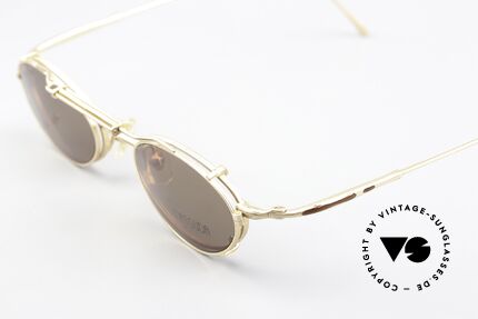 Matsuda 10139 Clip On Vintage Frame 90s, made with attention to detail (check all the engravings), Made for Men and Women