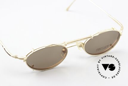 Matsuda 10139 Clip On Vintage Frame 90s, true craftsmanship (MADE in JAPAN), which takes time!, Made for Men and Women