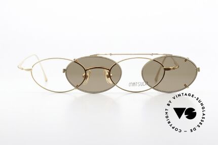 Matsuda 10139 Clip On Vintage Frame 90s, Size: medium, Made for Men and Women