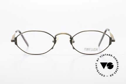 Matsuda 10122 90's Eyewear With Sun Clip, Size: small, Made for Men and Women